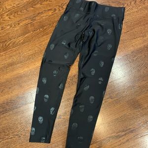 Terez Skull Foil Leggings